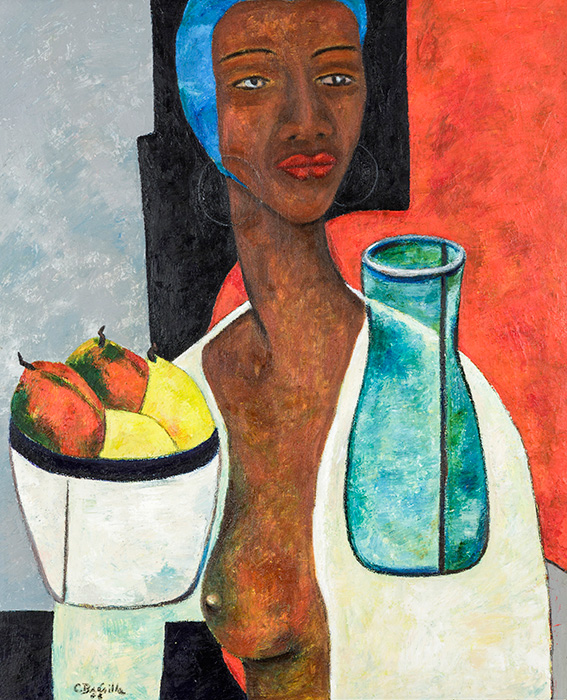 Femme de l’Ile 27 x 32.5 inches 2006 Acrylic on canvas